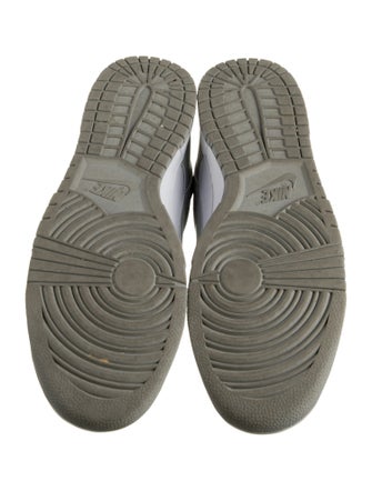 Nike Leather Colorblock Pattern Sneakers