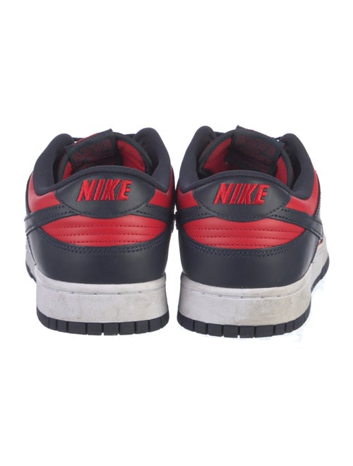 Nike Leather Colorblock Pattern Sneakers