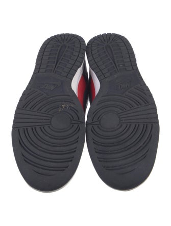 Nike Leather Colorblock Pattern Sneakers