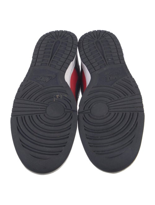 Nike Leather Colorblock Pattern Sneakers