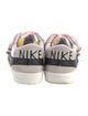 Nike Leather Colorblock Pattern Sneakers