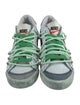 Nike Leather Colorblock Pattern Sneakers