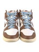 Nike Leather Colorblock Pattern Sneakers