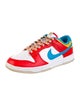 Nike Leather Colorblock Pattern Athletic Sneakers