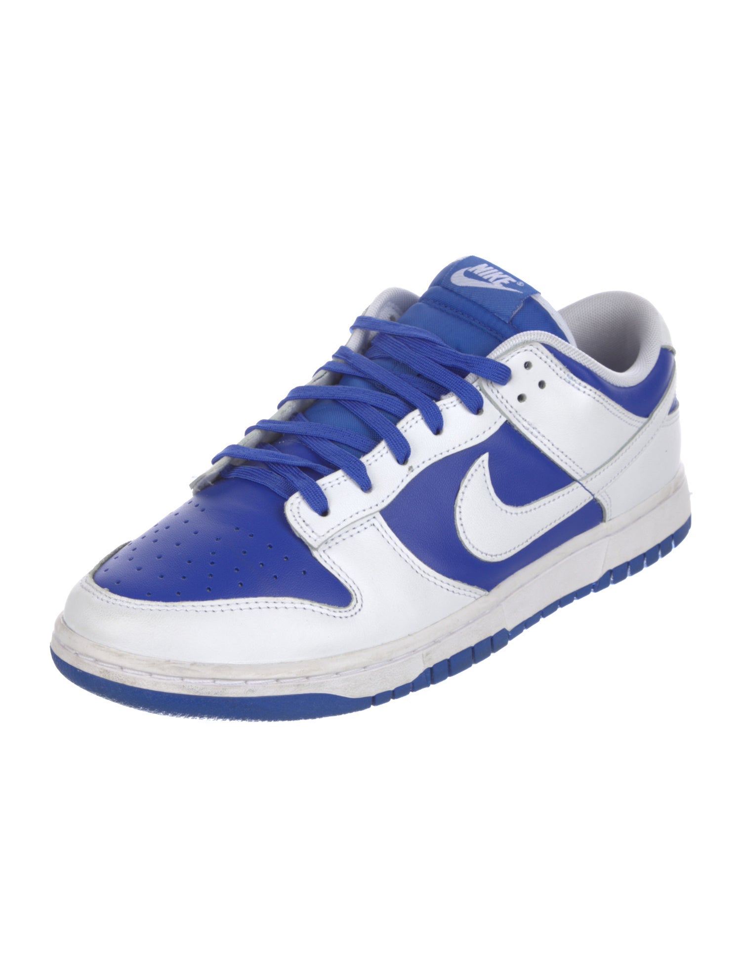 Nike Dunk Low Racer Blue White Athletic Sneakers