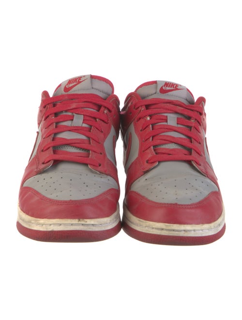 Nike Leather Colorblock Pattern Sneakers