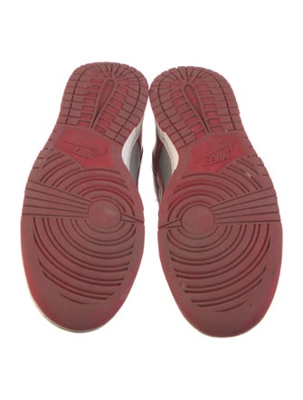 Nike Leather Colorblock Pattern Sneakers