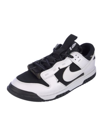 Nike Leather Colorblock Pattern Athletic Sneakers