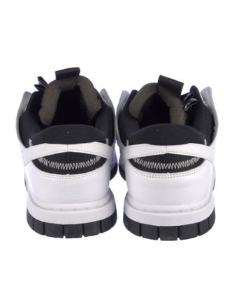 Nike Leather Colorblock Pattern Athletic Sneakers