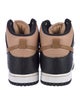 Nike Leather Colorblock Pattern Sneakers