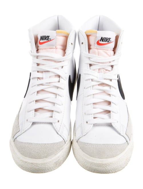 Nike Leather Graphic Print Sneakers