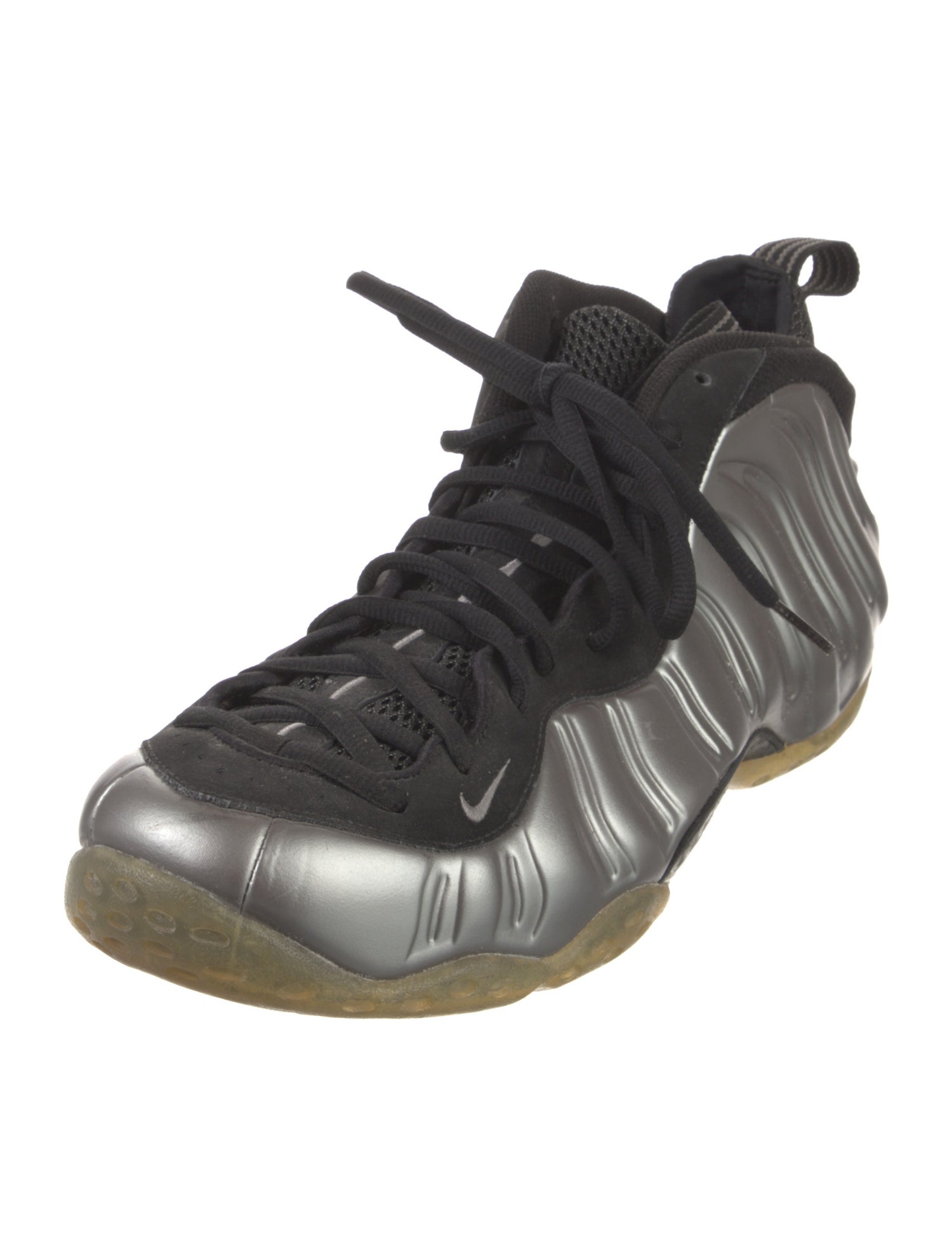 Nike Patent Leather Colorblock Pattern Sneakers