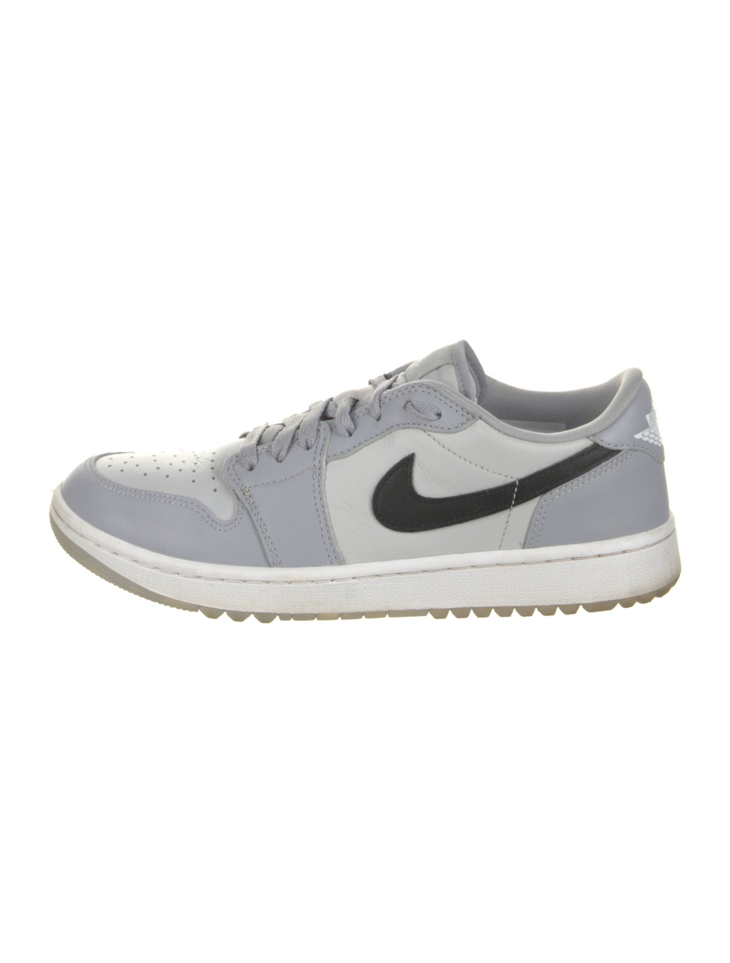 Nike Leather Colorblock Pattern Athletic Sneakers