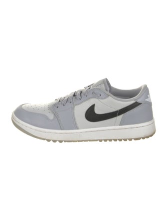 Nike Leather Colorblock Pattern Athletic Sneakers