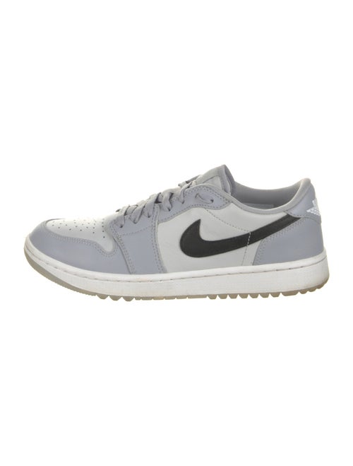 Nike Leather Colorblock Pattern Athletic Sneakers