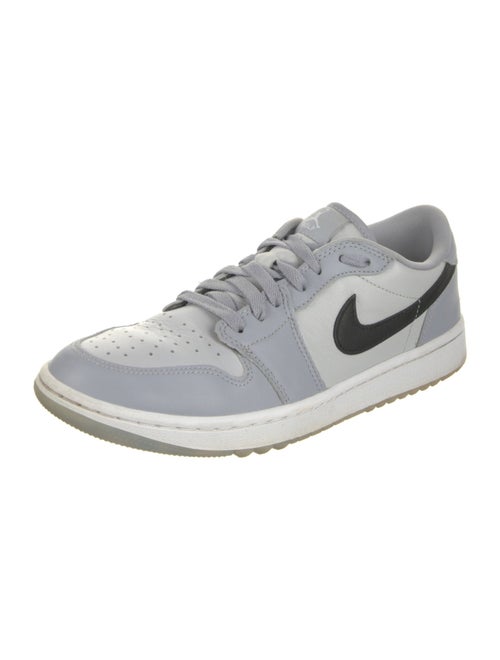 Nike Leather Colorblock Pattern Athletic Sneakers