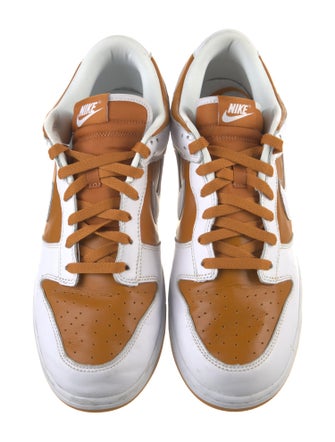 Nike Leather Colorblock Pattern Sneakers