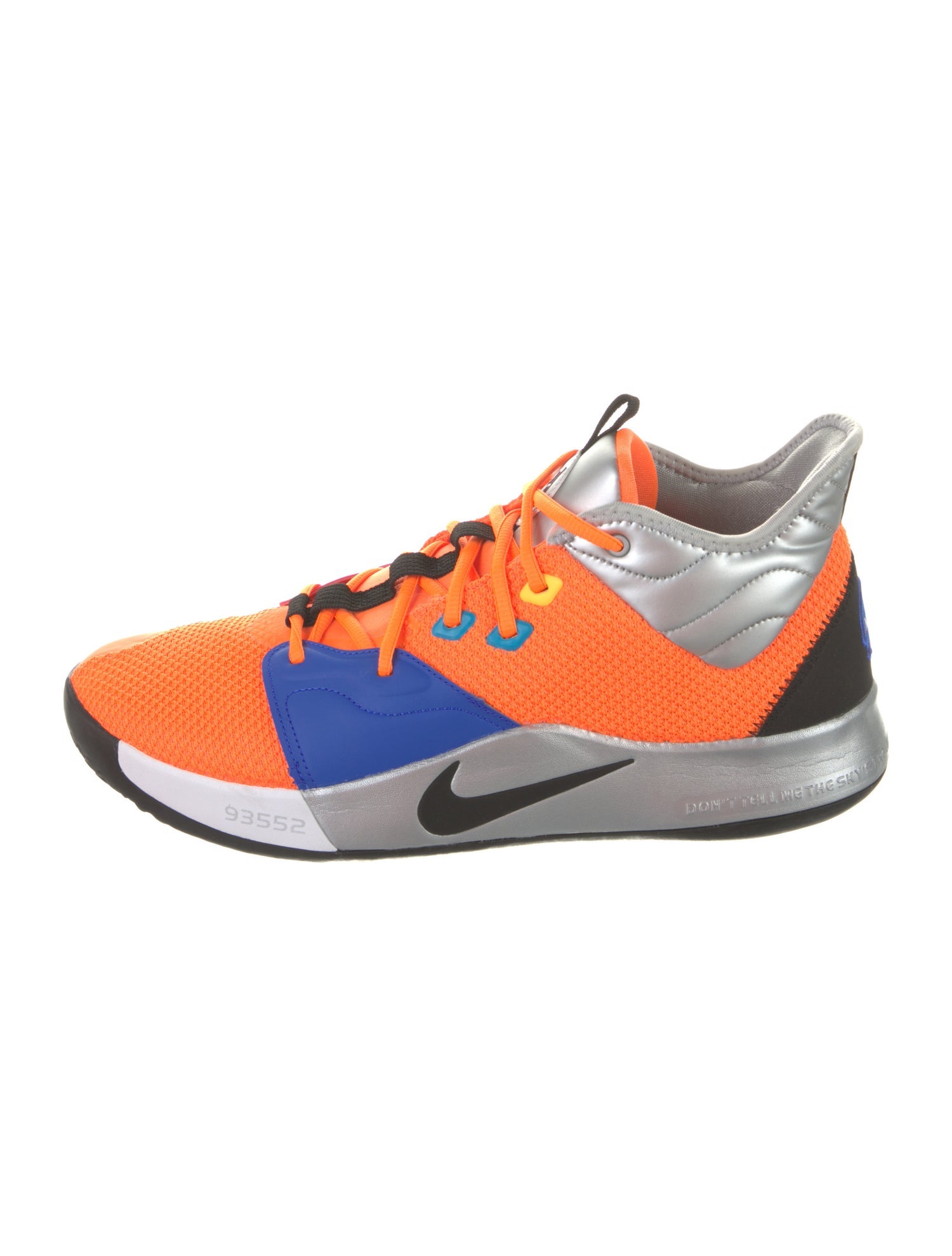 Nike Mesh Colorblock Pattern Athletic Sneakers