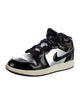 Nike Leather Colorblock Pattern Sneakers