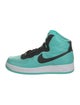 Nike Leather Colorblock Pattern Athletic Sneakers