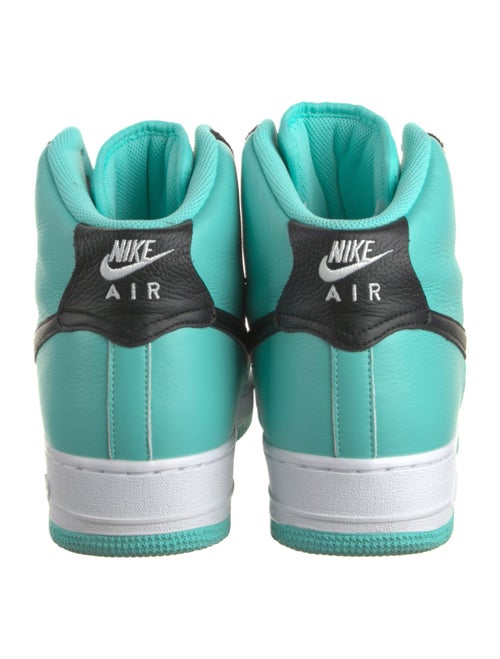 Nike Leather Colorblock Pattern Athletic Sneakers