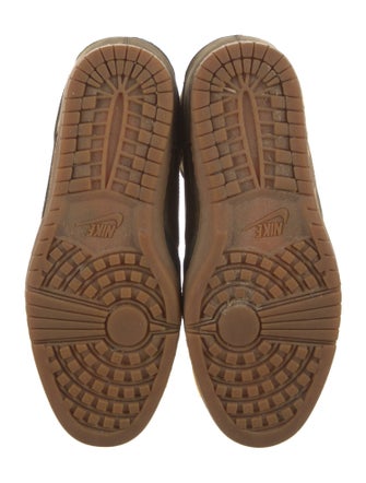 Nike Suede Graphic Print Wedge Sneakers