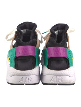 Nike Suede Colorblock Pattern Athletic Sneakers