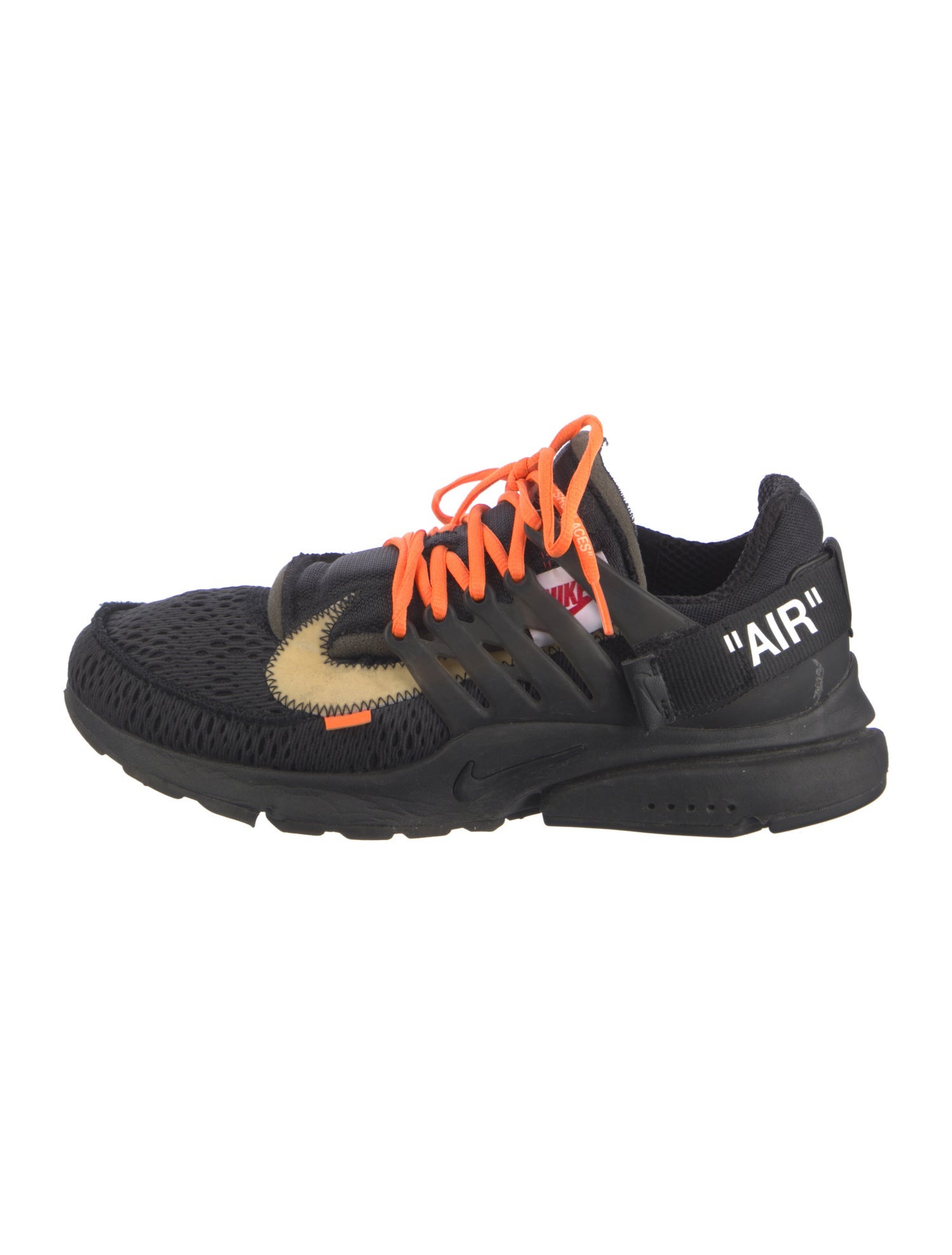 Off-White x Nike Mesh Printed Athletic Sneakers