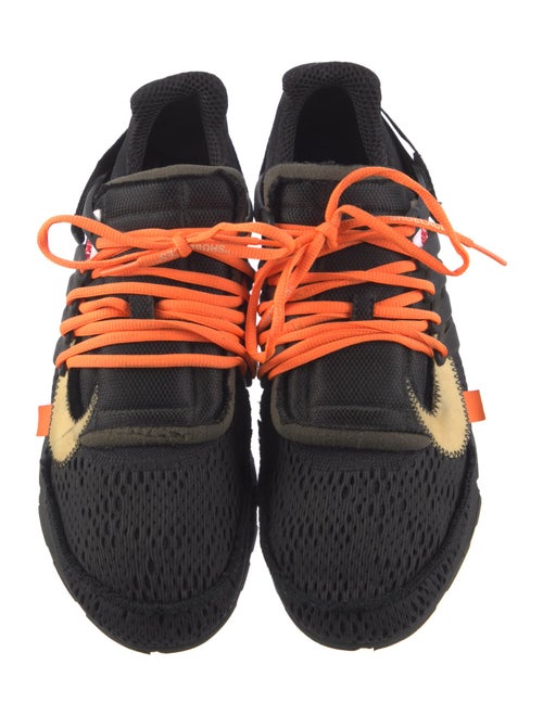 Off-White x Nike Mesh Printed Athletic Sneakers