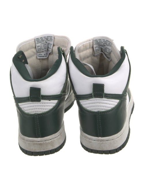 Nike Leather Colorblock Pattern Sneakers