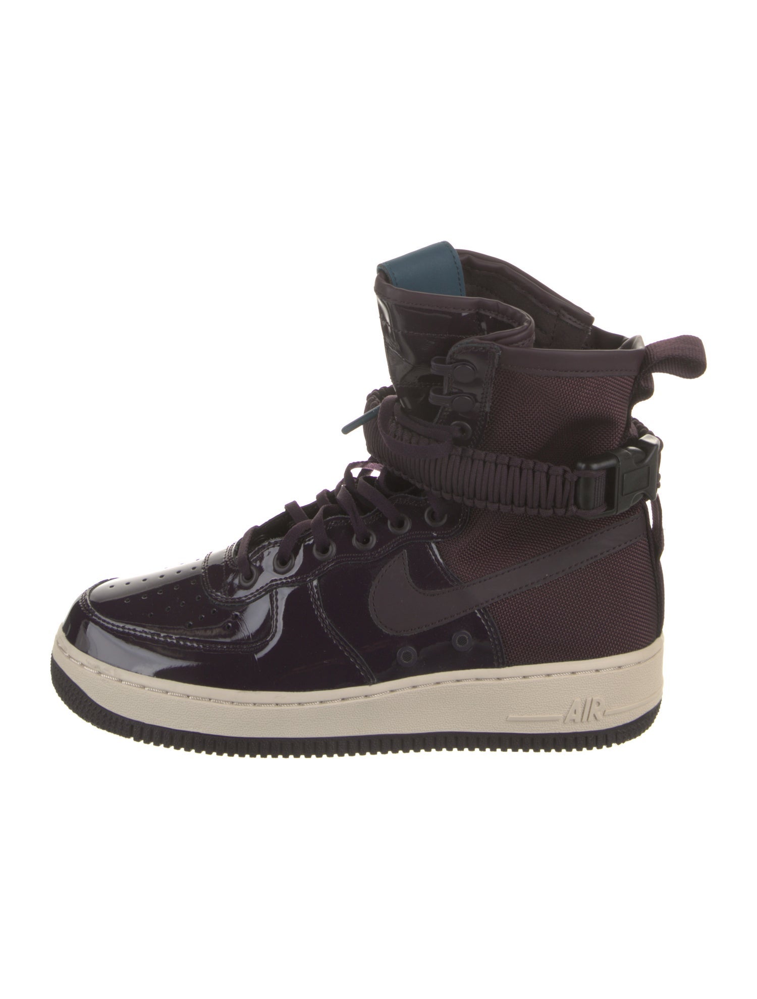 Nike Patent Leather Wedge Sneakers