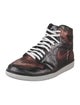 Nike Leather Colorblock Pattern Sneakers