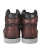 Nike Leather Colorblock Pattern Sneakers