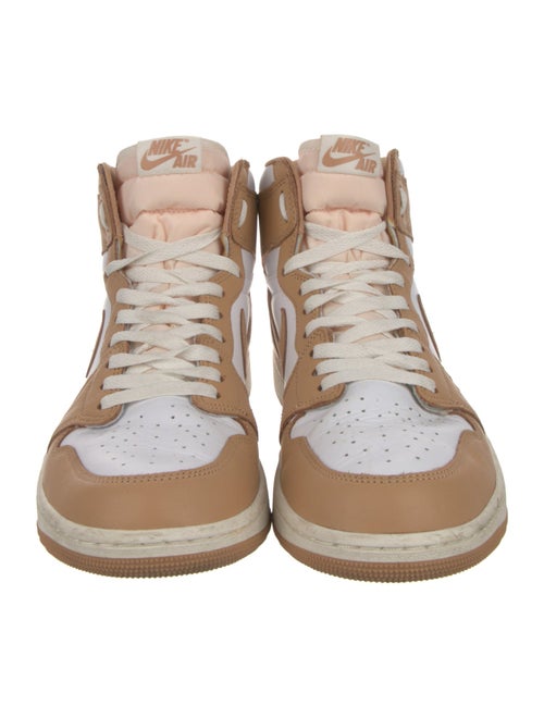 Nike Leather Colorblock Pattern Sneakers