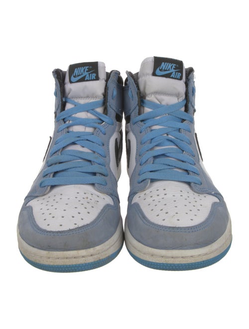 Nike Leather Colorblock Pattern Sneakers