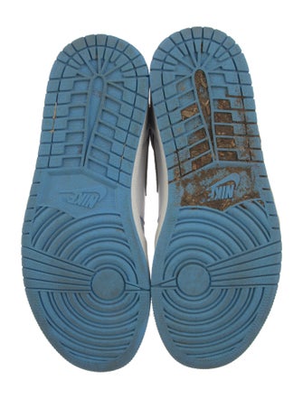 Nike Leather Colorblock Pattern Sneakers