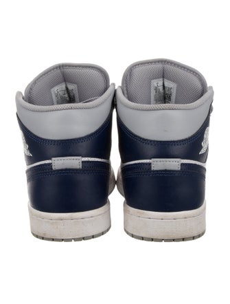 Nike Leather Colorblock Pattern Sneakers