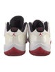 Jordan 11 Retro Low 'White Red' Athletic Sneakers
