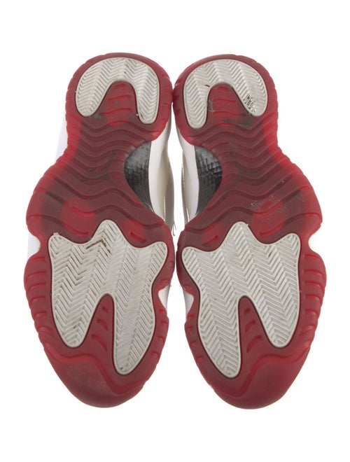 Jordan 11 Retro Low 'White Red' Athletic Sneakers