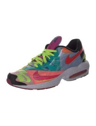 Nike Colorblock Pattern Embroidered Accent Sneakers