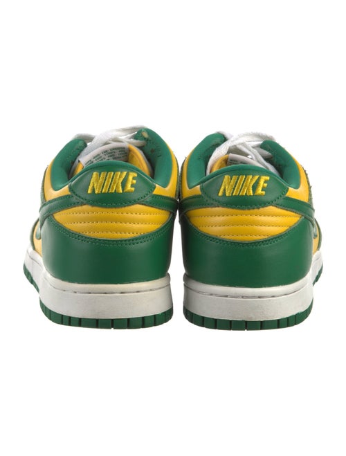 Nike Leather Colorblock Pattern Sneakers