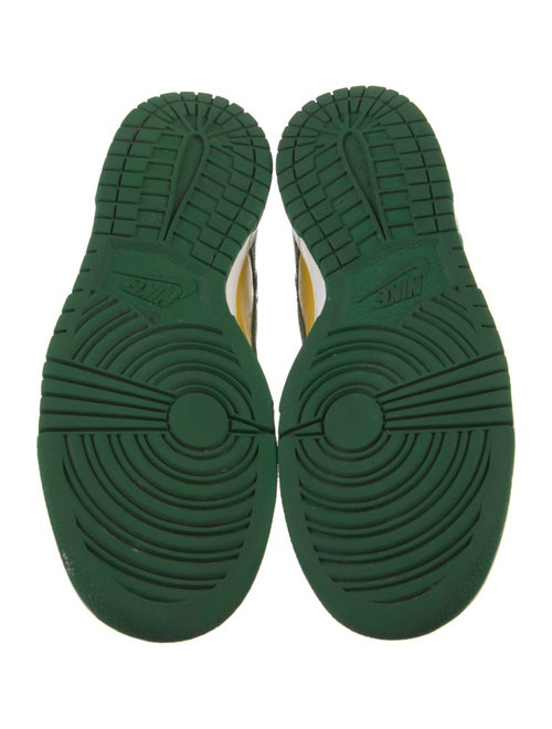 Nike Leather Colorblock Pattern Sneakers