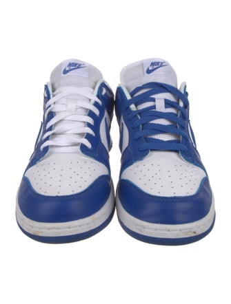 Nike Leather Colorblock Pattern Athletic Sneakers