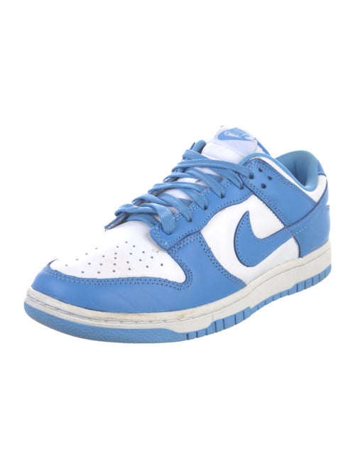 Nike Leather Colorblock Pattern Athletic Sneakers