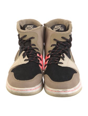 Nike Suede Graphic Print Sneakers