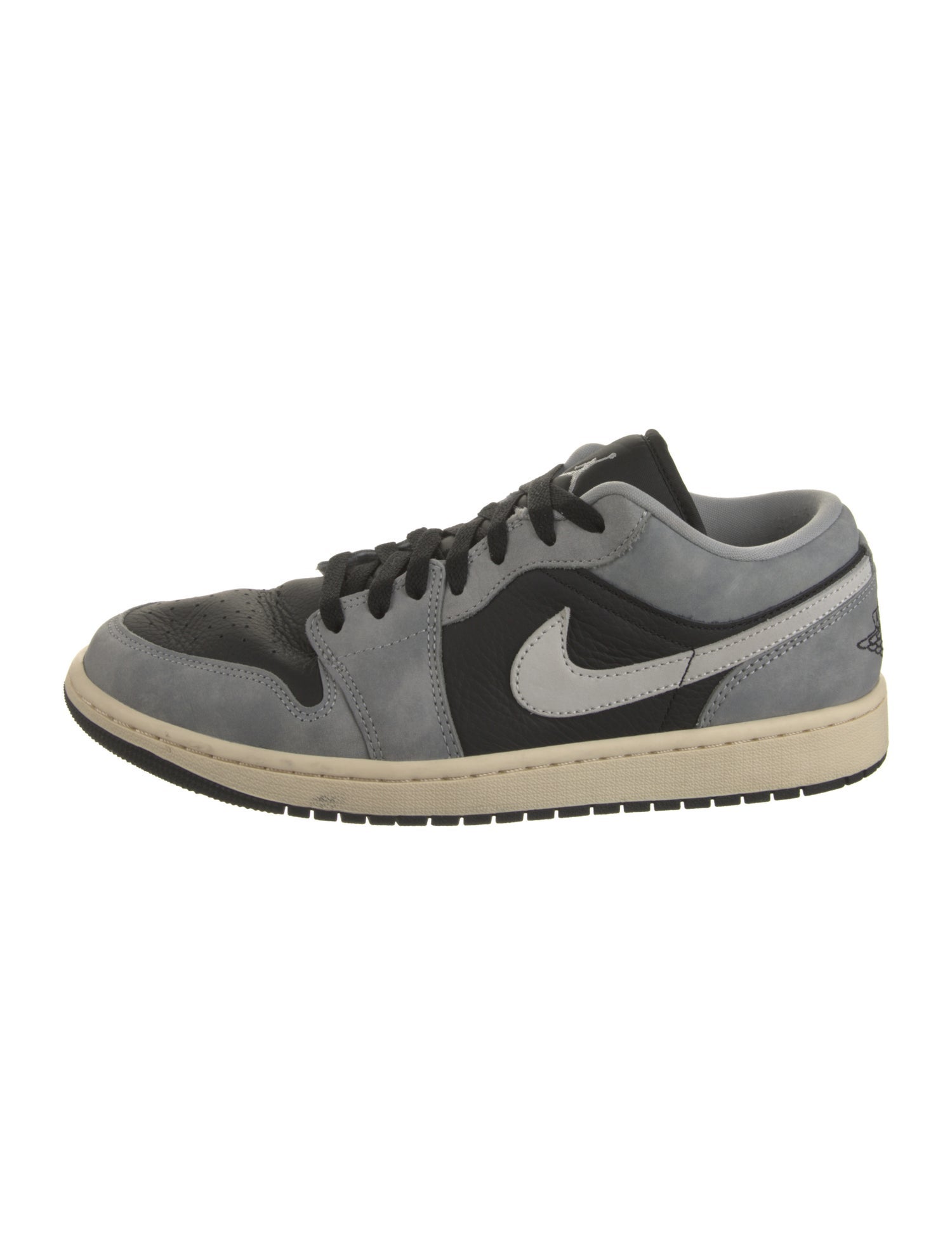Nike Leather Colorblock Pattern Sneakers