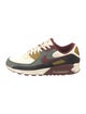 Nike Suede Colorblock Pattern Athletic Sneakers