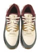 Nike Suede Colorblock Pattern Athletic Sneakers