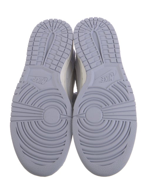 Nike Suede Colorblock Pattern Athletic Sneakers