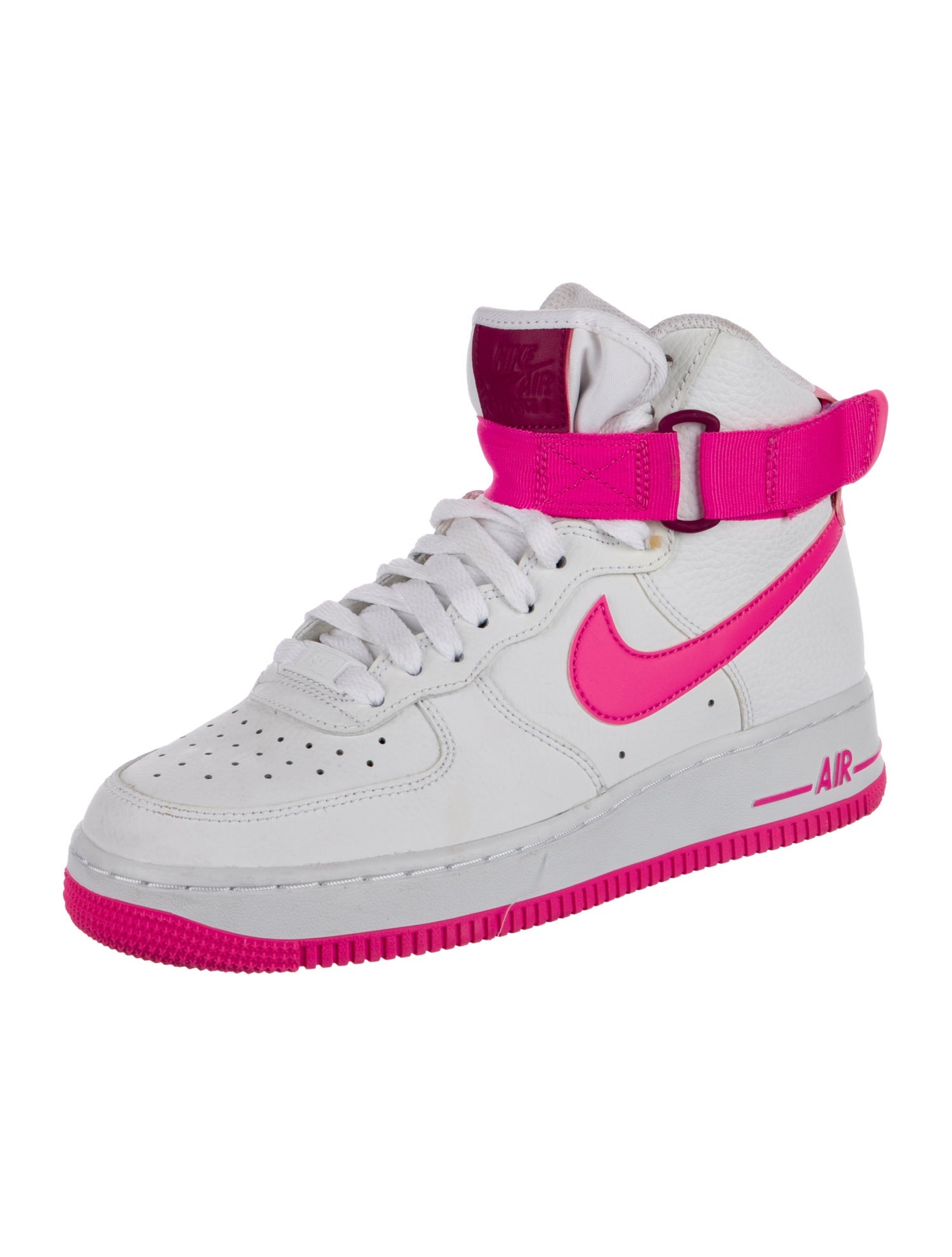 Nike Leather Printed Athletic Sneakers